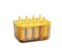 FGDTREE Practical Multi Cavity Ice Tray Large Capacity 8 Compartment Popsicles Maker with Leakproof Lid Dishwasher Safe Popsicles Mold