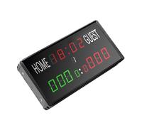 FGDTREE Strong Metal LED Scoreboard with Programmable Timer and Remote Control Up to 40 Feet Volleyball Scoreboard