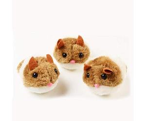 FGDTREE This Movable Plush Toy Moves by Pulling The Rope, Making It A Suitable Toy Set for Cats and Perfect for Pets' Outdoor Activities