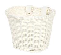 FGDTREE Waterproofs Wovens Bicycles Basket Detachable Wicker Front Handlebars Bikes Basket Childrens Bicycles Waterproofs Wovens Bikes for Outdoor
