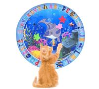 Fgdui 1PCS Cat Water Mat Baby Water Mat Dogs-dolphin Watery Bed Cool Comfort Inflatable Watery Mats for Pets Cats