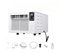 FgdVrelnor Portable Air Conditioner, 1876 BTU Small AC Unit with Remote, Cooling & Dehumidifying Dual Mode, 24H Timer, Low Power, Quiet Spot Cooler, for Camping, Tent, 1-5㎡ Space