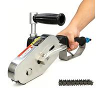 FgdVrelnor Waste Edge Removal Tool, Pneumatic Paper Stripping Machine, 2500Rpm Precision Waste Stripper, Adjustable Air Pressure,Alloy Steel Chain Drive, For Cardboard,Corrugated Board 6mm