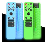 FGERWZ 2-Pack Silicone Cover for LG MR25GA Remote (2025), Anti-Slip Shockproof Protective Case for MR25GA Compatible with 2025 LG OLED Smart TV C5 B5 G5 M5 Series Remote w/Lanyard (Blue+Green)