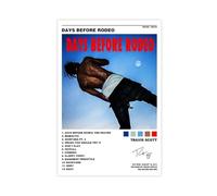 FGFGH Travis Scott Days Before Rodeo Music Album Canvas Poster Unframe-style 12x18inch(30x45cm)