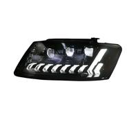 FGGHDR Front Headlight Car Headlights For Q5 2008-2018 LED DRL Turn Signal High Beam Angel Eye Projector Lens