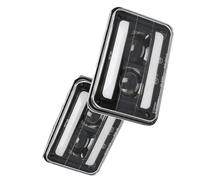 FGGHDR Headlight Assembly 2X 4x6 Inch LED Headlights Rectangular Headlight H4651 H4652 With DRL/Turn Signal Light For Buick Electra LeSabre Rega Riviera