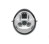 FGGHDR Motorcycle Lights LED Front Headlight HI/Low Beam Motorcycle Headlamp For V-Rod For VRSCF For VRSC For VRSCR 2002-2017 60W(Short Wire)