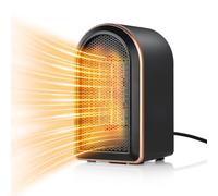 FGHB Electric Heater,Heaters for Home, 1200W Energy Efficient Space Silent Room Heater, Portable Ceramic Fan Heaters, Thermostat 2 Modes, Overheat & Tip Over Protection, for Bedroom Office