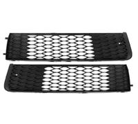 FGHDSSA Car front fog lamp For Q7 4L S-Line 2009 2010 2011 2012-2015 Fog Light Grilles Racing Grill Headlight Mesh Car Fog Lights Cover(1 pair)