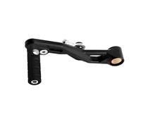 FGHDSSA Motorbike Foot Rests for CRF1100L Africa Twin 2019-2024-ON Motorcycle Aluminum Folding Adjustable Gear Shift Lever Rear Foot Brake Pedal(BK Gear Shifter)