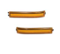 FGHDSSA Wing Mirror Indicator For For F150 For F 150 2009-2014 For Raptor SVT 2010 2011 2012 2013 2014 2Pcs LED Side Mirror Blinker Amber Turn Signal Light(Yellow Lens Amber)