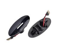 FGHDSSA Wing Mirror Indicator For NISSAN Micra Note Qashqai J10 X-Trail 2x Dynamic LED Si Marker Flowing Turn Signal Light Si Repeater Lamp 12V Panel Lamp