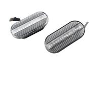 FGHDSSA Wing Mirror Indicator For Seat Ibiza 6L 2pcs Dynamic Turn Signal Light LED Side Fender Marker Sequential Indicator Blinker 2002-2008(VW-S-bright)