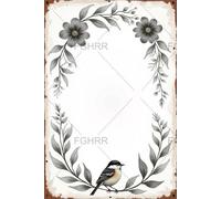 FGHRR Silver White Winters That Melt Into Spring Metal Sign Metal Tin Wall Rusty Retro Looking Sign Poster Gifts Cafes Bar Club Office Store Yard Garage 12X8 Inch