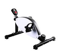 FGHSD Pedal Exerciser - Magnetic Peddler Stationary Cycle Bike - under Desk Workout for Legs And Arms - Mini Spin Bike Low Impact Exercise with Adjustable Resistance - Portable Home And