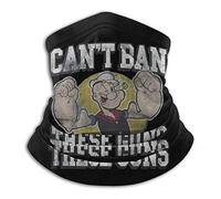 FGHSFRT Popeye The Sailorman Unisex Microfiber Neck Warmer Face Mas-k Uv Protection Outdoor Neck Gaiter Bandanas