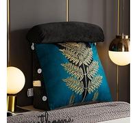 FGHSKIZ Back pillow, Bedroom Headboard Cushion -Shredded Memory Foam Headboard Bolster Support Pillow Bed,Sofa,Chair Ergonomic Backrest Pillow For Gaming(Wishing Tree,40x40x20cm)