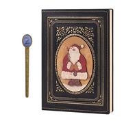 FGHSKIZ Notebook, A5 Blank Notepad Diary Embossed Design Retro Hardcover Artist Sketchbook Journal Travel Diary Sketchbookfor Drawing Painting Doodling Sketching Writing(Green Bronze)