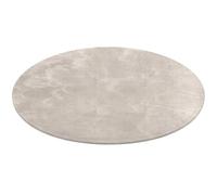Fgjkt Washable Round Rugs, Lina Cavalieri Rugs for Living Room, Entryway Round Area Rug, Face Pattern Soft Non Slip Nursery Carpet for Bedroom Dining Coffee Table Decor,80 * 80cm