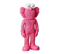FGJUYLKvchgf Sesame Street Doll,Resin Material Floor Standing Ornament for Domestic Living Room Standing Doll(Pink)