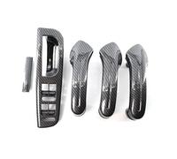FGKDLDZCZM Car Interior Door Handle Auto Parts Carbon Fiber Style Interior Grab Handle Door Cover Frame for 1999-2004 for Vw for Golf 4 MK4 / for Jetta 1J0867171A( Carbon Fiber)