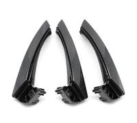 FGKDLDZCZM Car Interior Door Handle Upgraded Left & Right Interior Door Handle Kit for BMW 3 Series E90-E92 316-328i 2004-2012( Lhd Black-a)