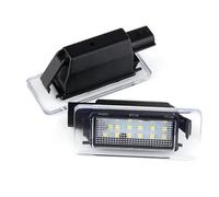 FGKDLDZCZM Car LED License For Dacia For Duster 2018 2019 2020 2021 2022 2023 2024 Number Plate Tag Light Lamp Tail Lamp