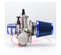 FGKDLDZCZM Carburetor 21mm 24mm 26mm Carburetor Carb Moped 28mm 30mm 32mm 34mm For PWK Carburetor With Air Filter 2/4T Carb Dit Pit Bike Motocross Carb( 30mm 1)
