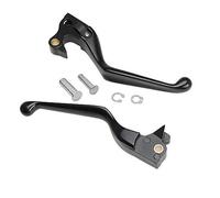 FGKDLDZCZM Folding Brake Clutch Levers Black Brake and Clutch Levers Compatible for Sportster XL 2004-2013 for 883 1200 for XL883 for XL1200 Compatible withty Eight Seventy Two( Black)