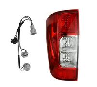 FGKDLDZCZM For Nissan For Navara For NP300 D23 2015-2019 1Pc Tail Light With Wires No Bulbs LHD Rear Taillight Warning Light Reversing Light Tail Lamp(1Pc White Left)