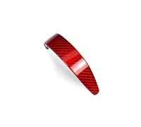 FGKDLDZCZM Gear Shift Knob Carbon Fiber Gear Knob Cover Trim Car Center Console Interior for Cayenne 2004-2009 Sticker(B)