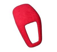 FGKDLDZCZM Gear Shift Knob for Cayenne 2018 2019 2020 2021 Gear Lever Shifter Stick Shift Sheath Cover Car Trim Decoration(Red)