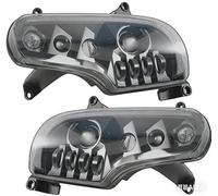 FGKDLDZCZM Motorcycle Hi/Lo Beam Running Light 2X Motorcycle Front Headlight Headlamp with DRL Hi-Low Beam Turn Signal Lamp For Gold Wing 1800 2002-2017