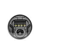 FGKDLDZCZM Motorcycle Hi/Lo Beam Running Light Motorcycle Headlight 5.75inch Led Head light with White Halo DRL Integrated Amber Turn Signal For Bob for Low for Rider for Iron 883 etc