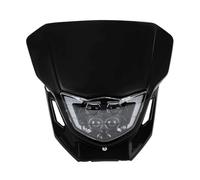 FGKDLDZCZM Motorcycle Hi/Lo Beam Running Light Motorcycle LED Headlight for BSE for Kayo for WR for YZ 250F 450 for TT125 T2 Z4 MX Enduro Dirt Bike Head Light Motocross (Black)