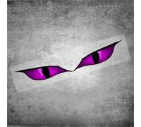 FGLFPXI Stickers, A Pair of Waterproof Demon Decals Designed for Decorating Motorcycle Headlights