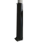 FGNIWAAE 1pcs Heavy Duty Basketball Pole Protector - 6ft Shock Absorbing Padding for Kids and Athletes, Fits 2" to 8" Dia Poles(Black,13cm)