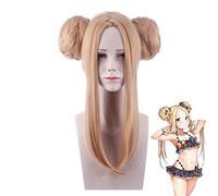 FGO Fate Grand Order Abigail Williams Cosplay Wig 40cm Buns Braid Lolita Cute Hairpiece Synthetic Hair for Halloween Party