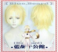 FGO Voyager Fate/Grand Order Cosplay Wig Short Yellow Heat Resistant Synthetic Hair The Little Prince Wigs+ Free Wig Cap