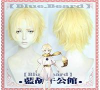 FGO Voyager Fate/Grand Order Cosplay Wig Short Yellow Heat Resistant Synthetic Hair The Little Prince Wigs+ Free Wig Cap