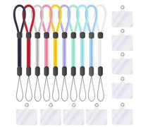 FgofhFu Phone Hand Wrist Strap Lanyard for Cellphone,Mobile Phone,Camera,GoPro, PSP, Flashlight,Keys, Keychains, USB Flash Drives and More Device (Bright colours+ Tether Tabs)