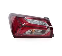 FGOFJG Rear taillights For Chevy For Malibu XL 2019 2020 2021 Tail Lights Rear with Driving Lamp Brake Side Turn Signal License plate lights(L outside)