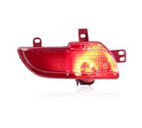 FGOFJG Rear taillights For Peugeot 206 207 2009 2010 2011 2012 2013 2014 Rear Bumper Light Reverse Tail Fog Lamp Reflector With Bulb 6351HA 6350HA License plate lights(Left)