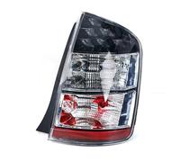 FGOFJG Rear taillights For Toyota For Prius 2005 2006 2007 2008 2009 Car Tail Light Left Right Rear Brake Lamp Taillight Black 81561-47100 81551-47100 License plate lights(Right)