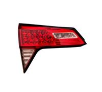 FGOFJG Rear taillights For Vezel For HRV H-RV 2015-2018 Tail Lamp Taillight Rear Light Brake Stop Lamp Assembly Without Bulb License plate lights(Inner L-Low)