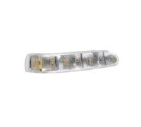 FGOFJG Turn Signal Lamp 2208200521 Car Rearview Side Mirror LED Turn Signal Lights Reversing For MERCEDES For BENZ CL W215 S CLASS W220(Right)