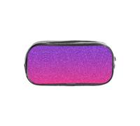 FGPkjh Gradient Sequin Sparkle Print Clear Pencil Case Transparent Stationery Organizer Pouch Pens Pencils Storage Bag