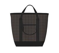 FGPkjh New York Manhattan Bridge Night Print Women Men Tote Bag Large Capacity Insulated Grocery Lunch Picnic Beach Shopping