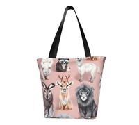FGPkjh Oodles of Poodles Print Lightweight Shoulder Bag Summer Outings Tote Bags Travel Hiking Work Casual Use